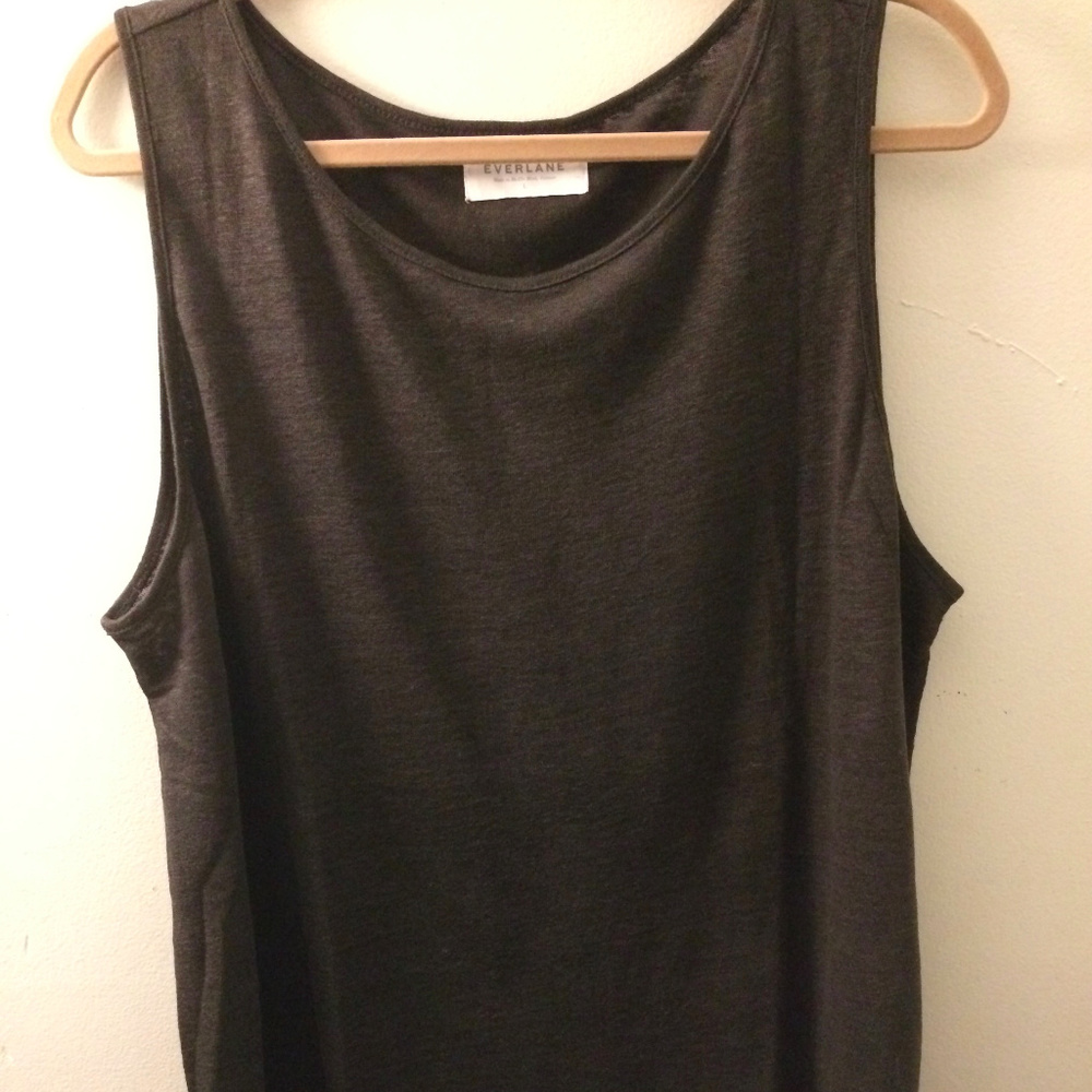 Everlane Linen Tank